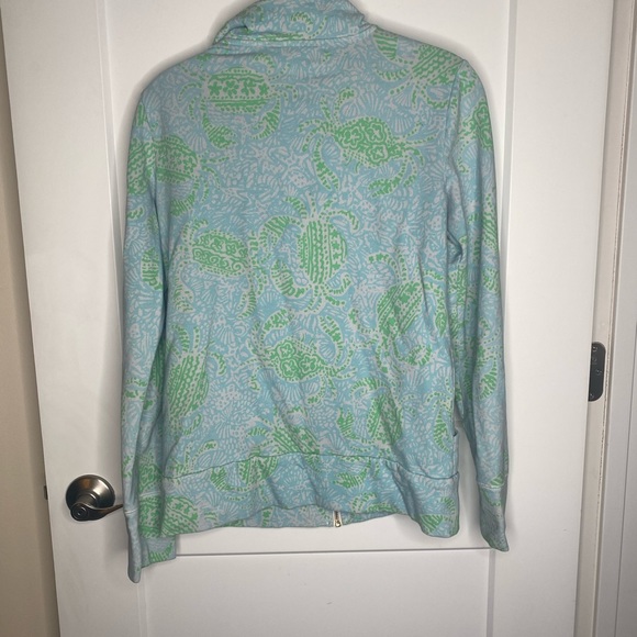 ⚡️⚡️LAST CHANCE SALE ⚡️⚡️Lilly Pulitzer Leona Get Crackin Full Zip Long Sleeve - Picture 4 of 4